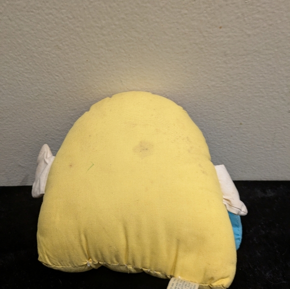 Adorable Plush Doll with Blue and Yellow Outfit 1987 Cara - Picture 4 of 5